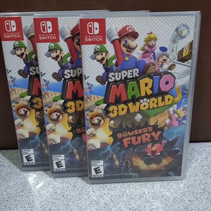 Super Mario Bros Amazon Mario 3d World Switch New Super Mario 3d - Main Image