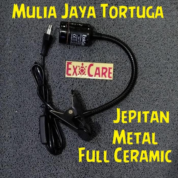Gambar Fitting Jepit Metal Premium 30cm 1 Lampu CERAMIC - PP dari Mulia Jaya Tortuga undefined Tokopedia