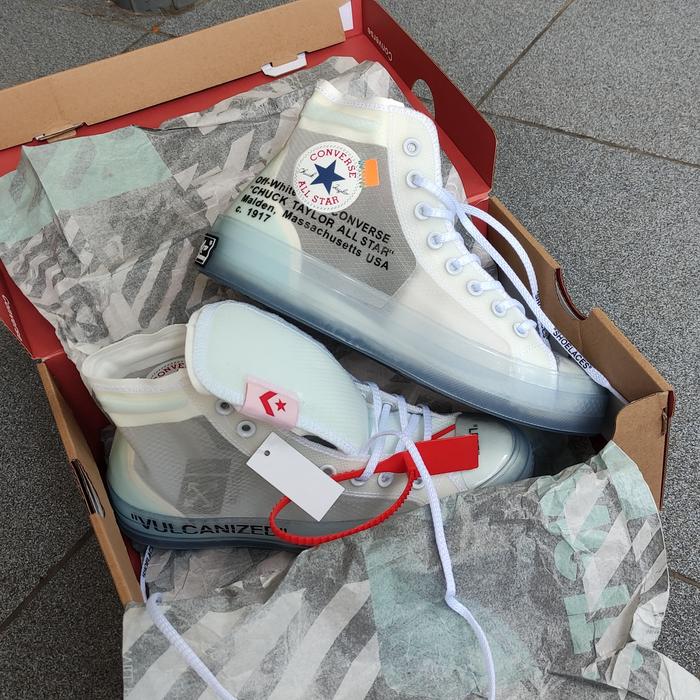 Jual Converse Off White 40 Bandung Footsaproll Tokopedia