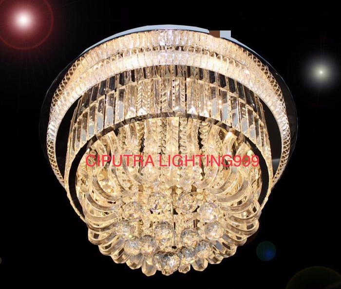 Gambar LAMPU PLAFON HIAS MINIMALIS LED DIAMETER 60CM RUANG TAMU MEWAH dari CIPUTRA LIGHTING999 undefined Tokopedia