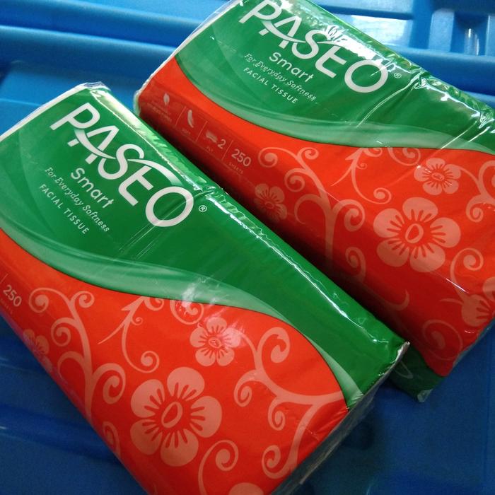 Gambar tisue paseo sofpack 250 sheet 2play / tisue muka /tisue meja dari aminplastik undefined Tokopedia