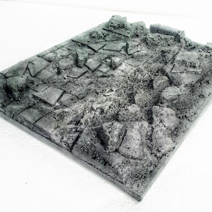 Gambar PO Base Diorama action Figure 1/12 Abandoned Floor dari Diorama Lovers undefined Tokopedia
