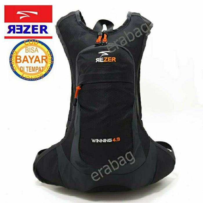 Gambar REZER Tas Ransel Sepeda Hydropack water blader Goes 078649 - Hitam dari Erabag undefined Tokopedia