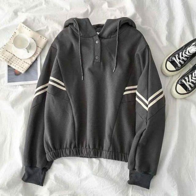Gambar Sweater Wanita VI SCARLA Sweater Murah Sweater Hoodie Kekinian Terbaru - Abu-abu dari UNGSIRA STORE undefined Tokopedia
