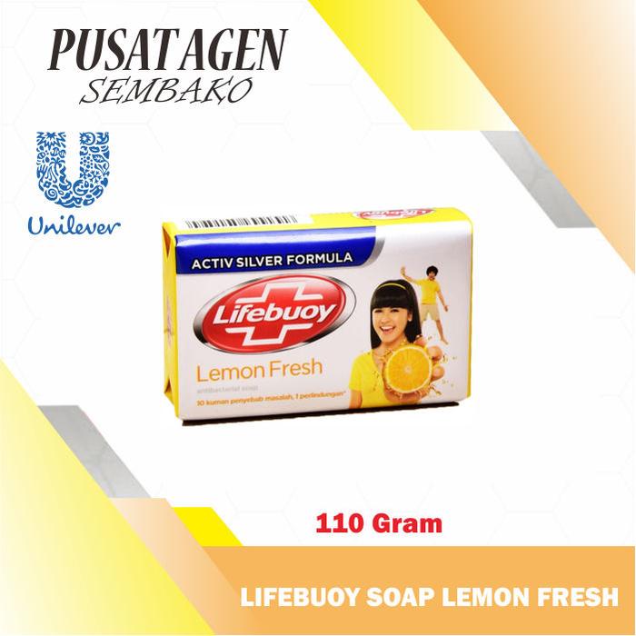 Promo Harga LIFEBUOY Bar Soap Lemon Fresh 110 gr - Tokopedia