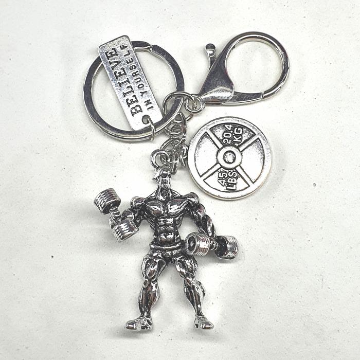 Gambar Ganci Body Builder - Believe dari nandemoaruyo_NEW undefined Tokopedia
