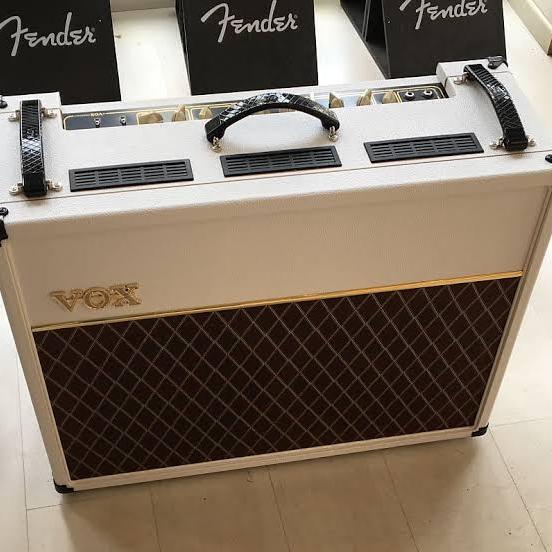 Gambar VOX Guitar Amplifier Combo AC30C2 White Bronco Limited Edition 30watt dari VOICE MUSIC undefined Tokopedia