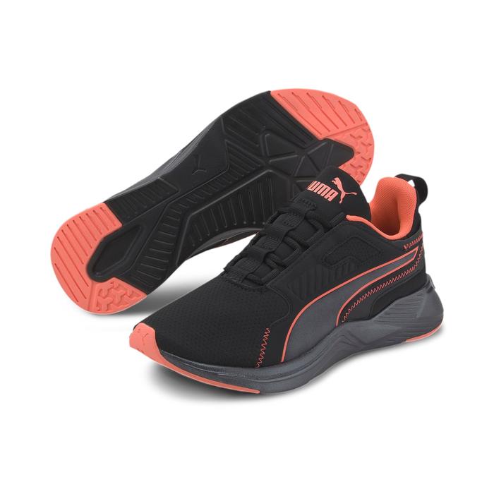 puma training xt geo pearl trainers in black
