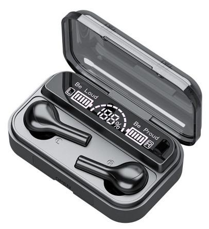 Jual Iphone Plus Headset Wireless Bluetooth Earphone Smart LED