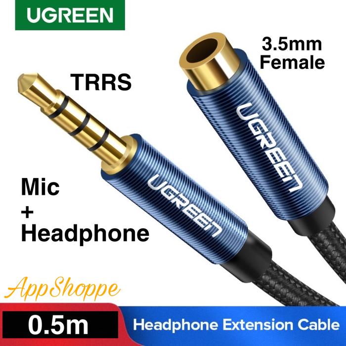 Jual Ugreen Cable Extension TRRS Jack 