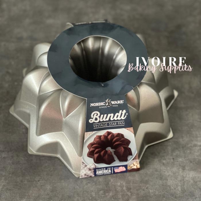Jual Nordicware Vintage Star Bundt Pan Kota Surabaya Ivoire