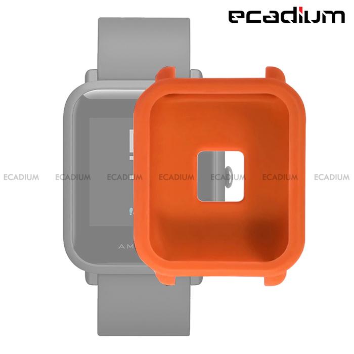 Silicone Case Protector for Xiaomi Amazfit Bip Lite Youth Original Orange