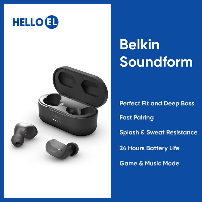 Gambar Belkin SoundForm True Wireless Earbuds - Putih dari Hello El Official undefined Tokopedia