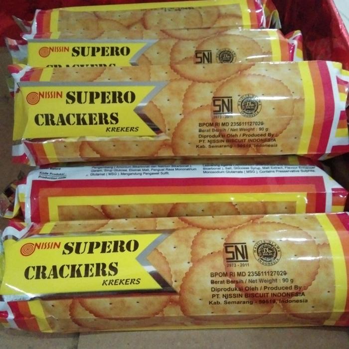 Gambar Nissin Supero Crackers 90gr dari warung emon teaa undefined Tokopedia