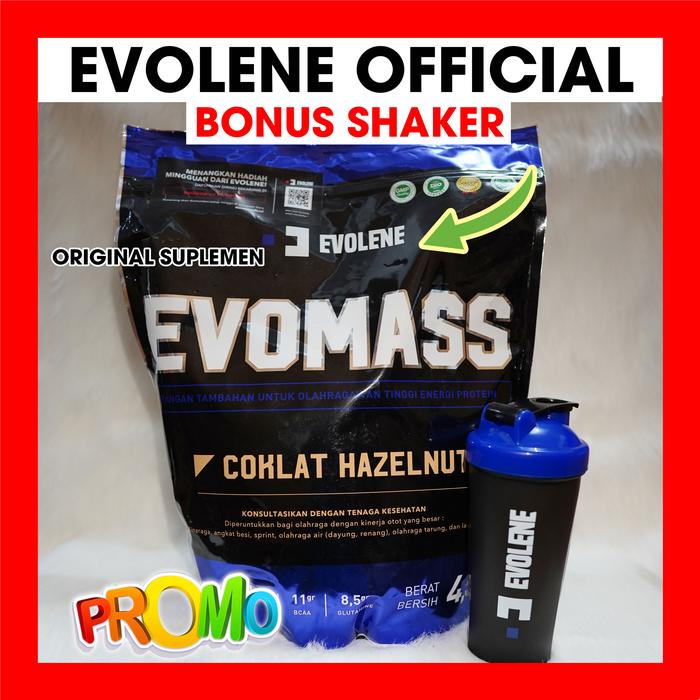 Gambar Evomass 10Lbs COKLAT HAZELNUT Evo Mass Gainer 10 Lbs Lb Hoodie Evolene - 10 LBS dari Promo Gojek Suplemen undefined Tokopedia
