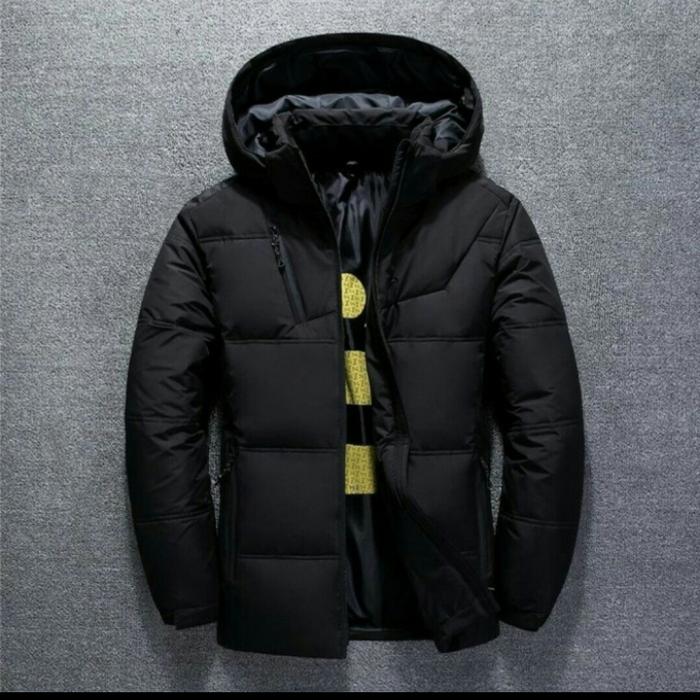 Gambar Mecca-Jaket Winter Musim Dingin Jaket Tebal Jaket Musim Salju Jaket Winter Pria - S, HITAM dari Mecca Jaket undefined Tokopedia