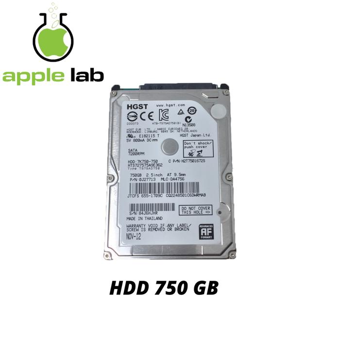 PCパーツ HDD 750GB 7200RPM SATA RAW 2.5 HDD 750GB 7200RPM SATA RAW 2.5