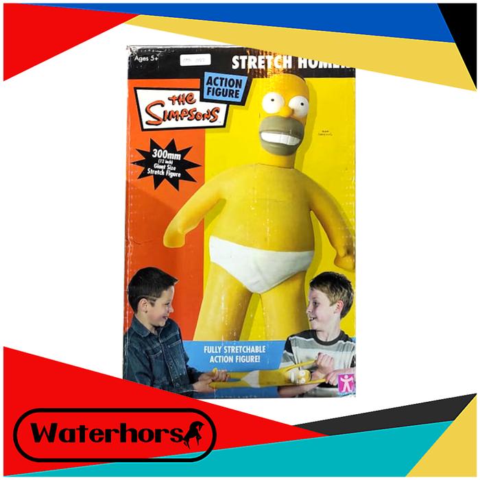 Gambar THE SIMPSONS - HOMER - Action FIgure - Stretch - Bahan Karet JUMBO dari waterhorse_id undefined Tokopedia