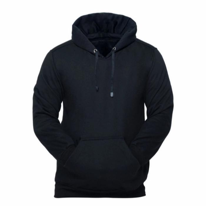 Gambar HOODIE POLOS JUMPER HITAM SIZE M - XXL PRIA & WANITA - Hitam, M dari Yogi Raja Polosan.id undefined Tokopedia