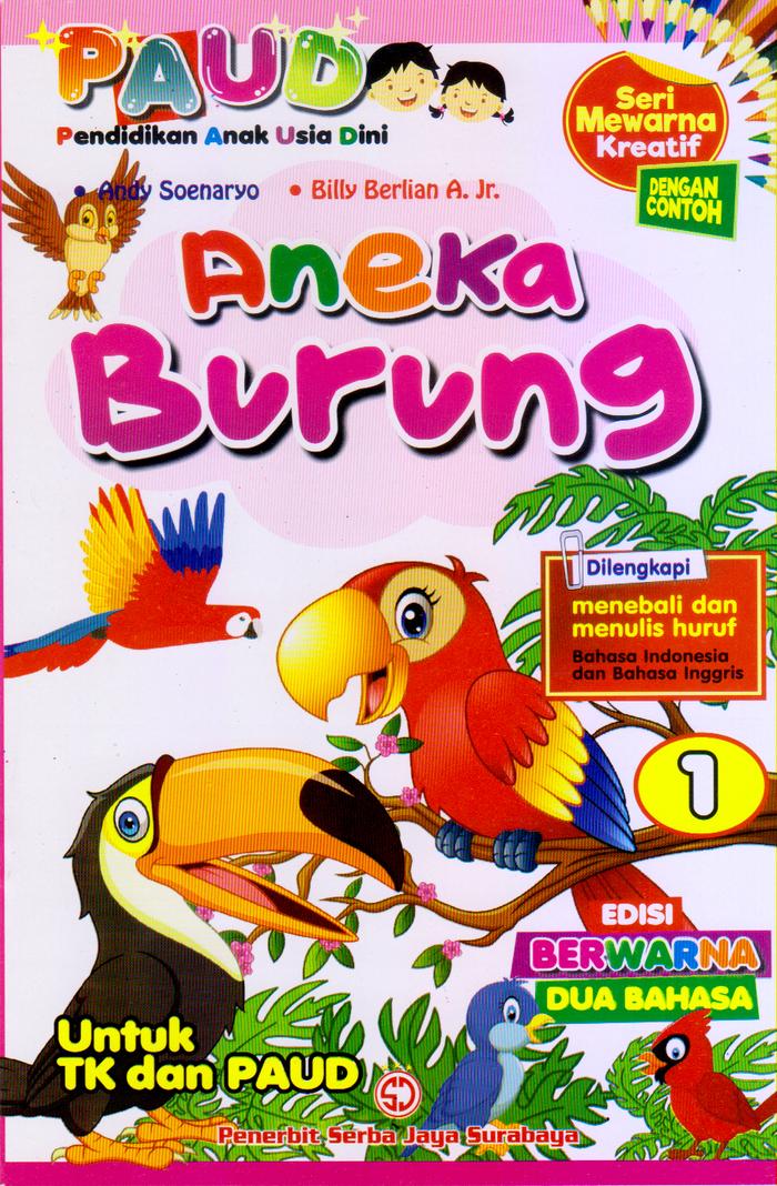 Gambar Buku Mewarnai Anak Paud Kreatif - burung dari Pasar Pitu undefined Tokopedia