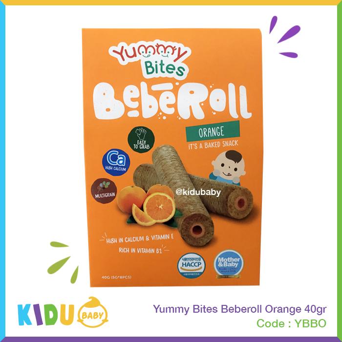 Gambar Yummy Bites Beberoll 40gr - orange dari Kidu Baby undefined Tokopedia