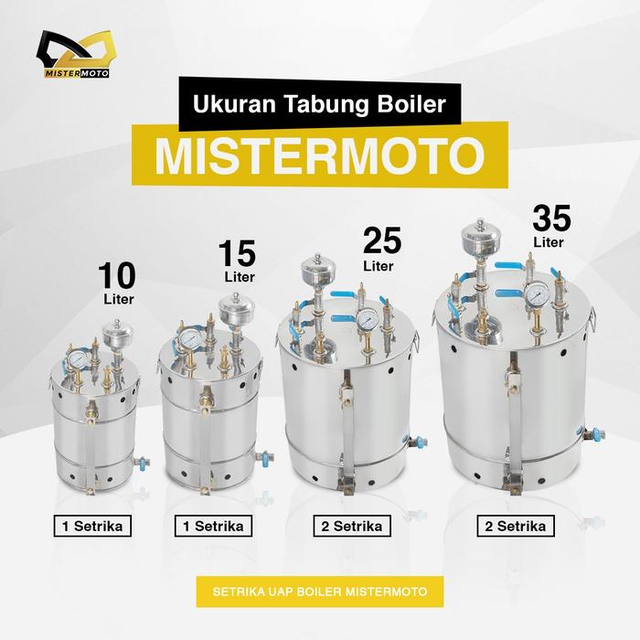 Gambar Pesanan Khusus Setrika Uap Mistermoto dari mistermoto id undefined Tokopedia