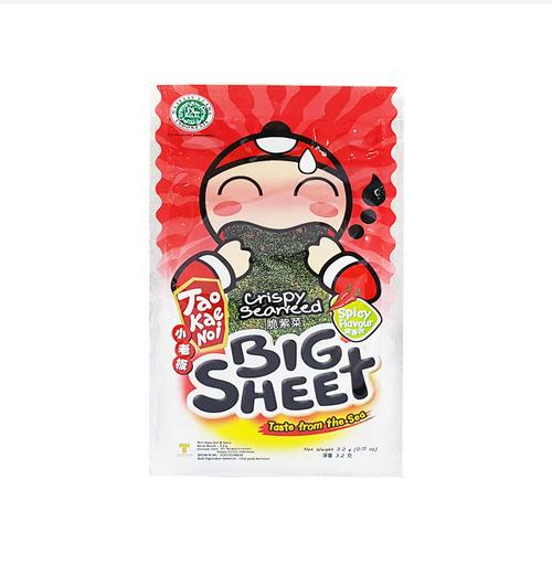 Gambar Tao Kae Noi Crispy Seaweed Big Sheet Classic/Spicy 3.2 gram - Spicy dari Kyan Mart undefined 3 Tokopedia