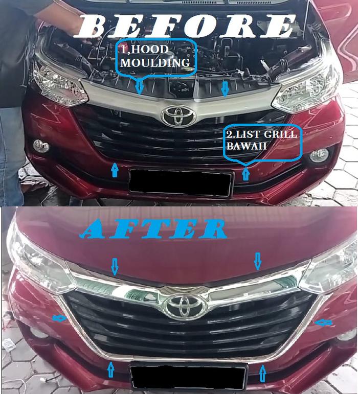 Gambar PAKET UPGRADE GRAND NEW AVANZA TYPE (E) KE TYPE (G) dari Berlian Jaya Accesories undefined Tokopedia