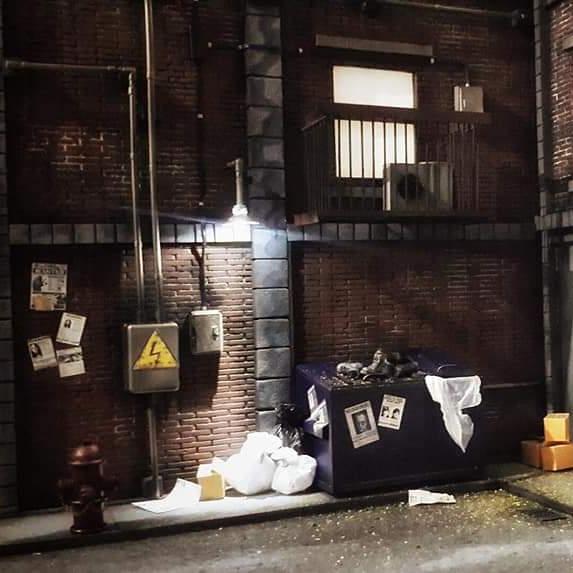Gambar PO diorama action figure 1/12 Back Alley type B dari Diorama Lovers undefined Tokopedia