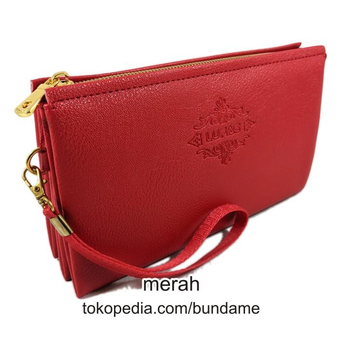 Gambar Dompet Wanita Lufas 886 - Merah dari HOLOL_NEW undefined Tokopedia