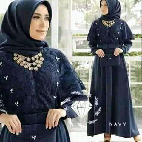 Gambar nadinn dres versi berukat - nevi, XL dari Gunawan busana undefined Tokopedia