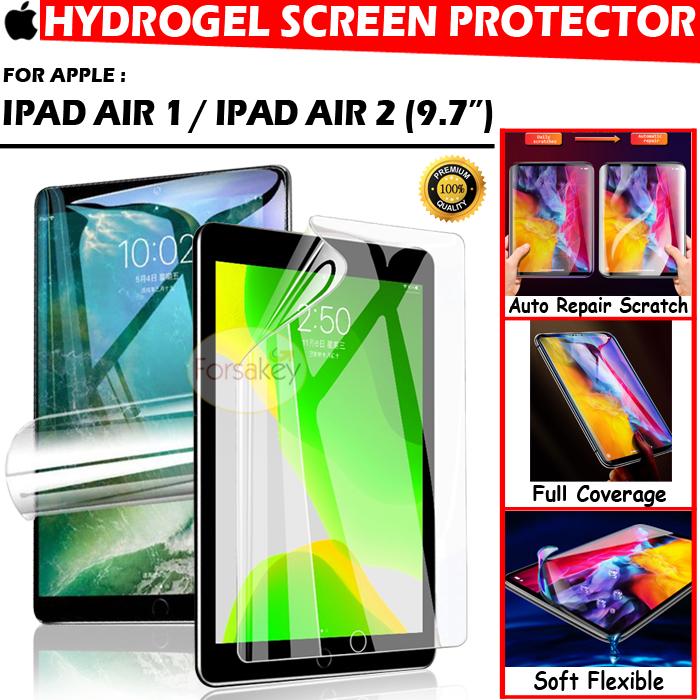 iPad Air Hydrogel Hydro Gel Screen Guard Protector Full Bening Ori  Clear