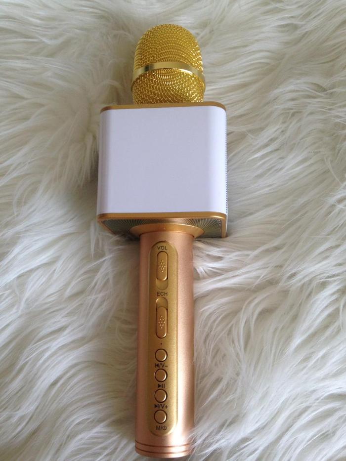 Gambar MIC BLUETOOTH SD-08 MIC KARAOKE - Kuning dari Devtech shop undefined Tokopedia