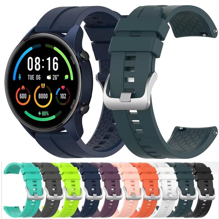 Band Mi Watch Blue Navy Xiaomi Smart Band Silicone Strap (Dark Blue)
