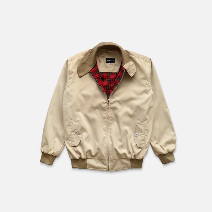Jual Lewis Harrington Jacket in Cream 