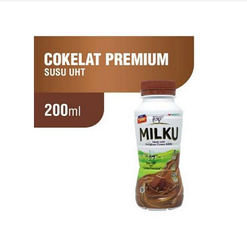 Gambar Milku Susu Uht Cokelat Premium,Stroberi/ 200Ml - Cokelat Premium dari Kyan Mart undefined Tokopedia