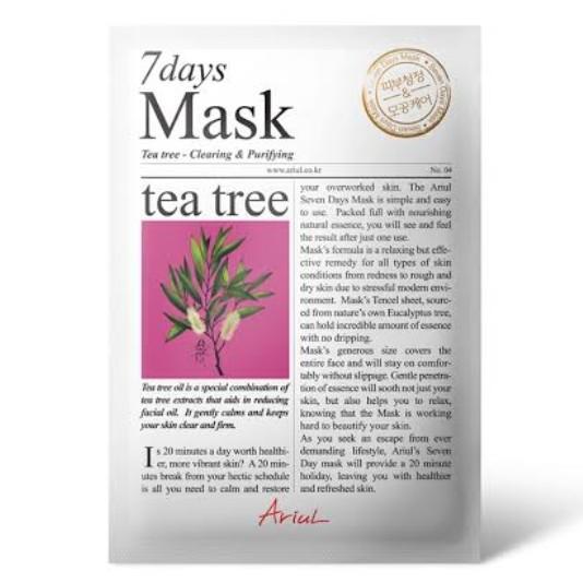 Gambar [BPOM] Ariul 7 Days Mask - Sheet Mask - 20 gr - Original 100% - Green Tea dari Kane M undefined 5 Tokopedia