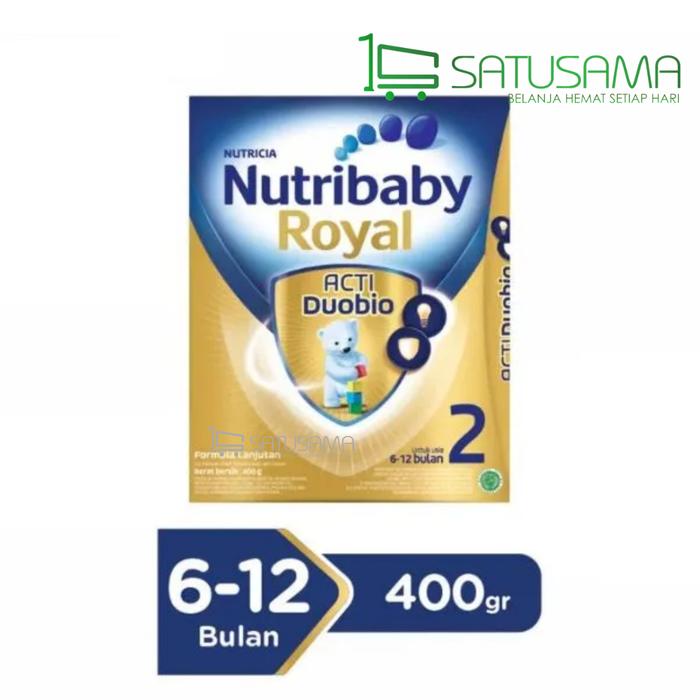 Gambar NUTRIBABY ROYAL ACTI DUOBIO 1 dan 2 400gr - 6-12 Bulan dari SatuSama Milk Diapers undefined Tokopedia