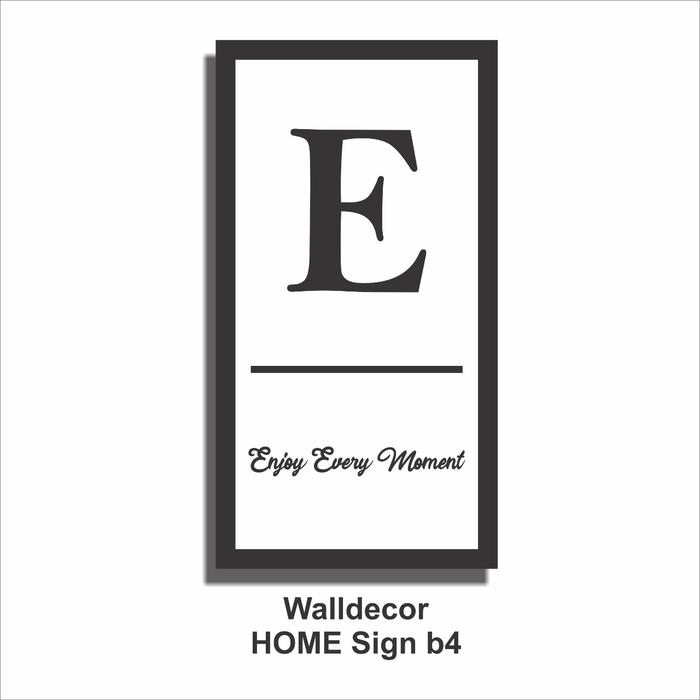 Gambar Hiasan Pajangan Dekorasi Dinding Wall Decor Poster Home Sign White - HOME WHITE 04 dari Prima Shabby Craft undefined Tokopedia