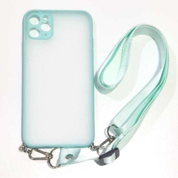 Gambar Case Strap Lanyard Matte Redmi Note9Pro Max Note 9pro Max Note 9ProMax - Tosca dari Netcaseid undefined Tokopedia