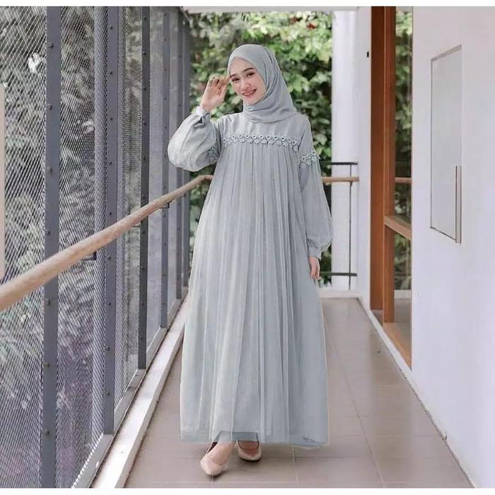 Jual NURAINI MAXI Bahan Moscrepe Tile 