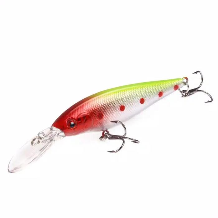 Gambar Minnow Floating 11cm/9.5gr Umpan Pancing Ikan Treble Kail Fishing Lure - Warna No. 2# dari SIGER FISHING undefined Tokopedia
