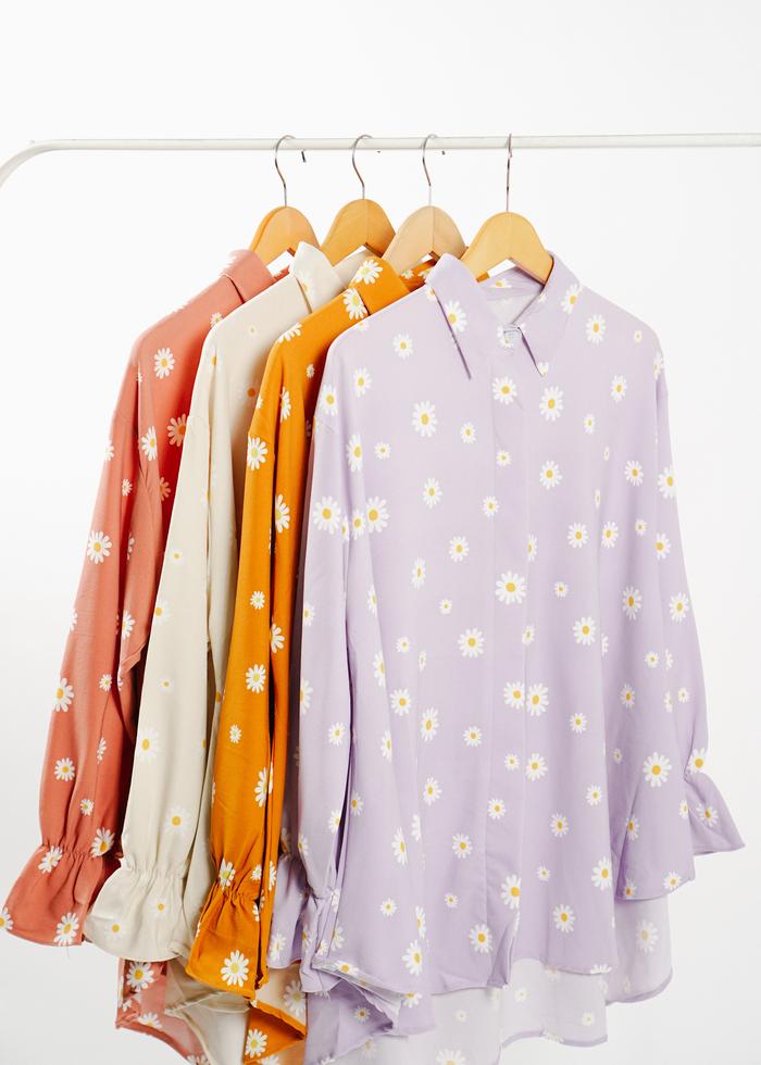 Gambar Arsa Daisy Shirt - Mustard dari Kian & Kei undefined Tokopedia