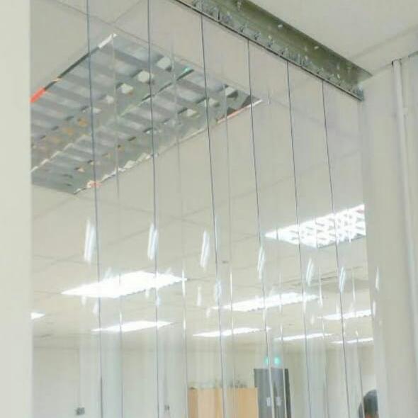 Gambar Tirai Plastik pvc curtain (lebar 100cm × tinggi 280cm dari Karya Inti Jaya undefined Tokopedia