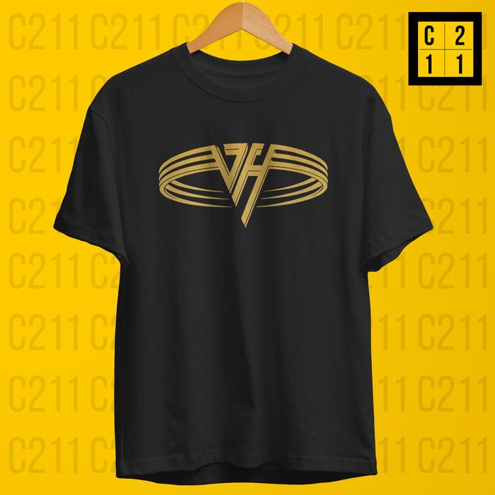 Jual Tshirt Kaos Van Halen Band Logo 
