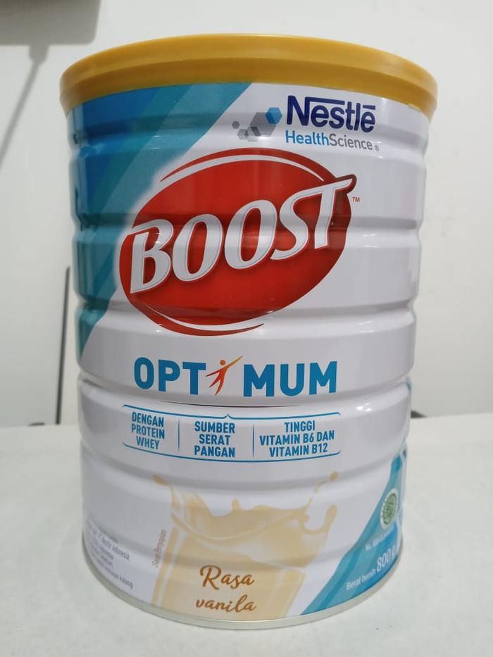 Gambar SUSU NUTREN BOOST OPTIMUM 800GR-VANILA - PLUS BUBBLE dari Apotek Sarika Group undefined Tokopedia