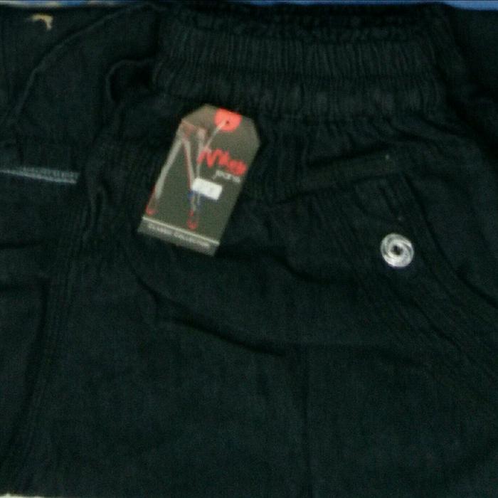 Gambar FASHION PAKAIAN WANITA KULOT JINS MOTIF STANDAR - Hitam dari fourqon grosir undefined Tokopedia