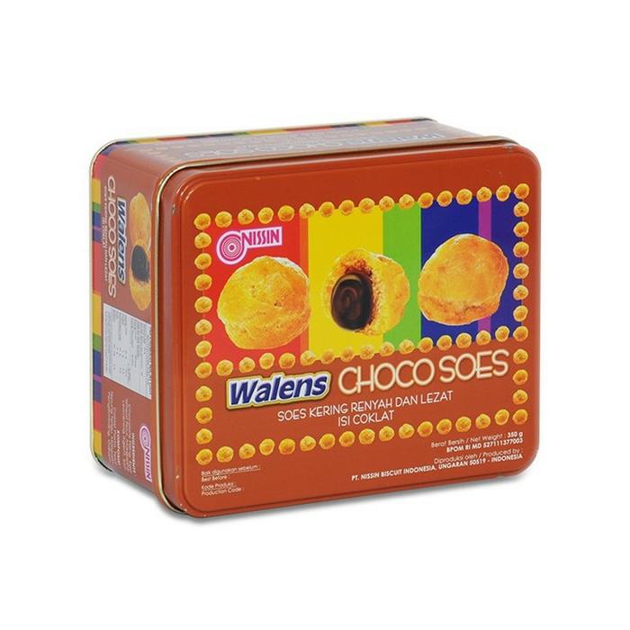 Gambar Nissin Wallens Choco Soes (Kemasan Kaleng) 350 gr dari warung emon teaa undefined Tokopedia