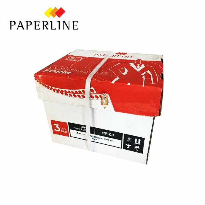 Gambar Kertas Continuous Form Paperline 9.5"x11" 3 ply CF K3 Putih dari Bali Stationery undefined Tokopedia