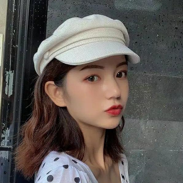 Jual Topi Beret Baret Oktagonal Retro 